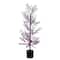 Nearly Natural; 3ft. Pre-Lit Artificial Halloween Spider Twig Tree with 80 Orange & Purple LED Lights; Category:Halloween Trees & Ornaments; Image:2